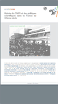 Mobile Screenshot of histcnrs.fr